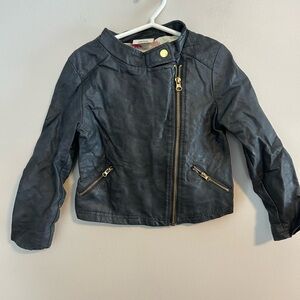 Oshkosh 5t grey leather kid up jacket